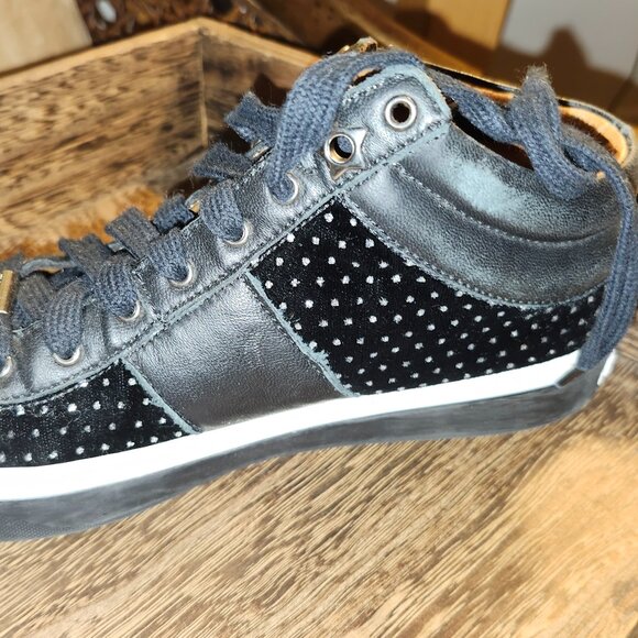 Jimmy Choo Black polka dot sneakers - Picture 5 of 7